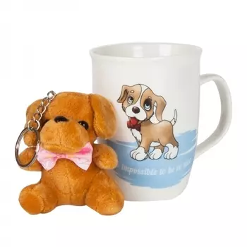 Кружка с игрушкой SIJ Pretty NC18007 300мл