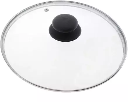 Крышка с ручкой стеклянная Mallony 14см