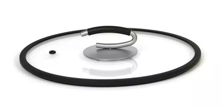 Крышка стеклянная Gran Gourmet TVS с силиконовым уплотнителем 24 см 9465124003G702