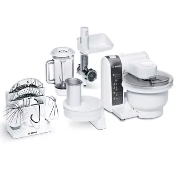 Кухонный комбайн Bosch MUM 4855 600Вт белый