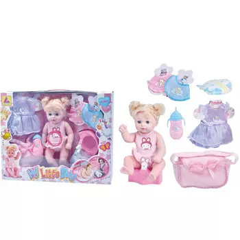 Кукла с аксессуарами(7 предметов)в коробке Размер коробки 470*370*100мм КТ3000Е