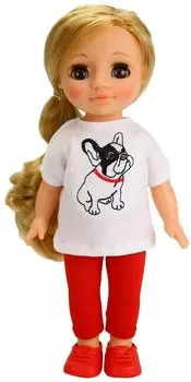 Кукла ВЕСНА В3970 Ася с бульдожкой