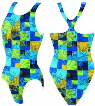 Купальник детский спортивный, "борцовка", принт, Размер: 40, BG4 12