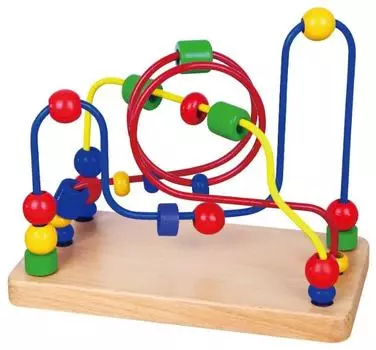 Лабиринт(дерево)в коробке VIGA VG56256