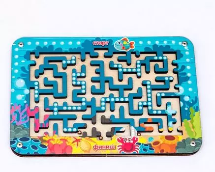 Лабиринт WOODLANDTOYS 018101 с шариками