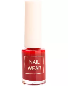 Лак для ногтей The Saem Nail Wear #68. Leather Redwine 7 мл