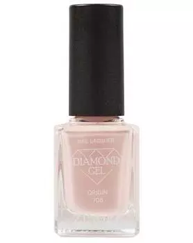 Лак для ногтей Zinger 12мл DIAMOND GEL ORIGIN 706
