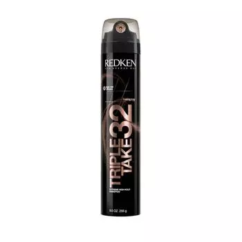 Лак для укладки волос Redken Triple Take 32, 300 мл, ультрасильная фиксация с тройным распылителем