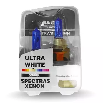 Лампа автомобильная AVS H15 Spectras Xenon 12V 15/55W, 2+2шт (A07289S)