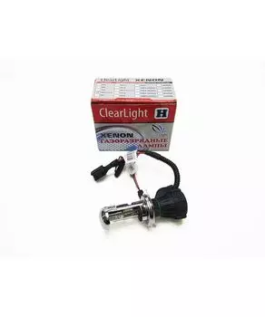 Лампа Биксеноновая Clearlight H4 6000K ближний\дальний, LCL 0H4 B60-0LL
