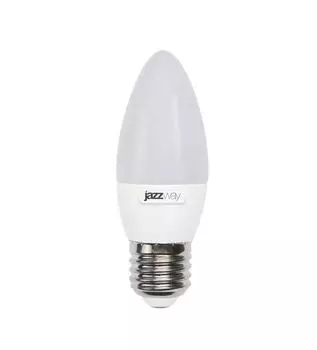 Лампа светодиодная PLED-SP C37 7Вт свеча 3000К тепл. бел. E27 530лм 230В JazzWay 1027825-2