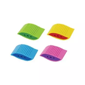 Ластик ЮНЛАНДИЯ "Листочки", 48х27х17 мм, цвет ассорти, 228723 (36 шт.)