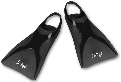 Ласты для бассейна с открытой пяткой INDIGO F9920 S (37-39) Черный