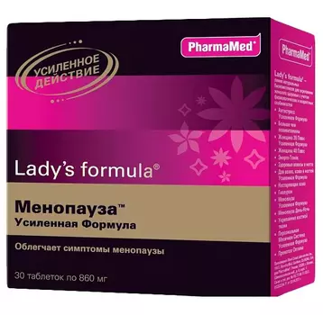 Леди-с формула Менопауза Усиленная Формула таб. 860мг №30 (БАД)