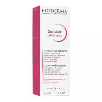 Легкий крем Bioderma Sensibio для чувствительной кожи Defensive 40 мл