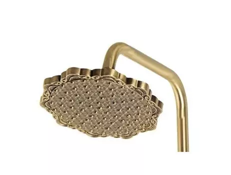 ЛЕЙКА ДЛЯ ВЕРХНЕГО ДУША Bronze de Luxe «ЦВЕТОК» (1914)