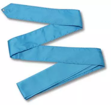 Лента гимнастическая без палочки, СЕ2, Голубой, 4,0 м