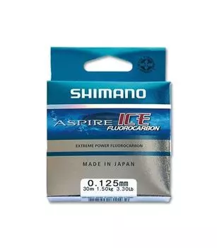 Леска зимняя Shimano Aspire Fluo Ice 30м 0,165мм (ASFLRI3016)