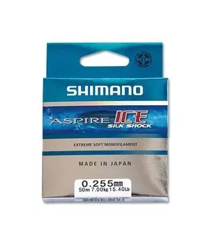 Леска зимняя Shimano Aspire Silk S Ice 50м 0,165мм (ASSSI5016)