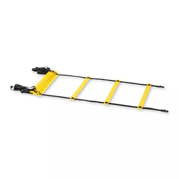 Лестница координационная Кроссфит 9 ступеней KO-260 4,0*0,51 м Желтый