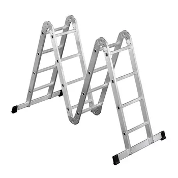 Лестница-трансформер четырехсекционная Biber 98302 4х4