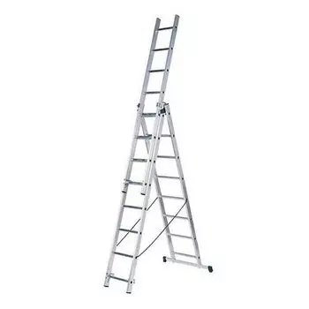 Лестница трехсекционная Fit 65434 3х9