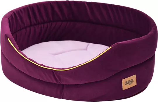 Лежанка для собак "Ампир" мебельная ткань №8 78*58*21 см лиловый/баклажан 710082