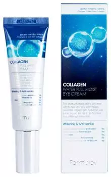 Лифтинг-сыворотка для кожи вокруг глаз с коллагеном FarmStay Collagen Water Full Moist Rolling Eye Serum, 25мл