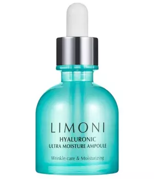LIMONI Cыворотка для лица с гиалуроновой кислотой Hyaluronic Ultra Moisture Ampoule, 25 мл