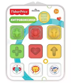 Логическая игра"Хитробоксики" Фишер Прайс 781