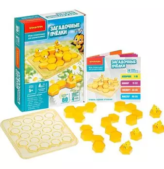Логическая игра "Загадочные пчелки" Bondibon