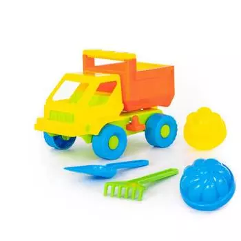 Логический паровозик Полесье "Миффи" с 6 кубиками №1 арт.80585 /12