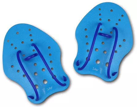 Лопатки для плавания INDIGO, PD-1, Синий, M