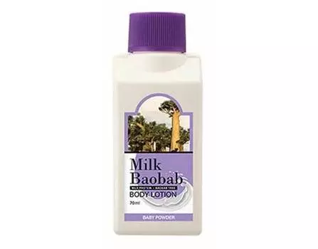 Лосьон для тела MilkBaobab Body Lotion Baby Powder Travel Edition