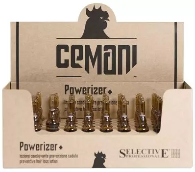 Лосьон Selective Cemani "Powerizer+" профилактический против выпадения волос 60*8 мл.