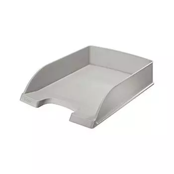 Лоток горизонтальный для бумаг LEITZ Plus, серый, 52270085