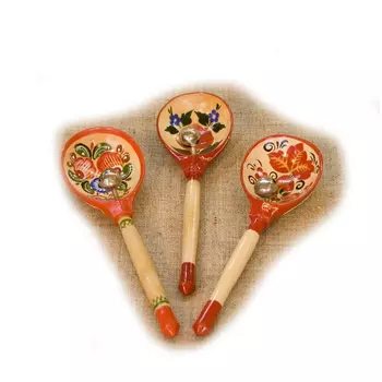 Ложка Музыкальная МАСТЕРСКАЯ СЕРЕБРОВА К1-ЛЖ -02 с бубенцом