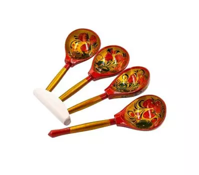 Ложка Музыкальная МАСТЕРСКАЯ СЕРЕБРОВА К2-ЛЖ -06 веерные