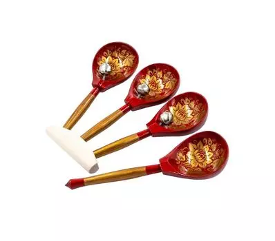 Ложка Музыкальная МАСТЕРСКАЯ СЕРЕБРОВА К2-ЛЖ -07 веерные