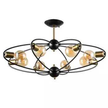 Люстра Arte Lamp Glasgow A1963PL-8BK