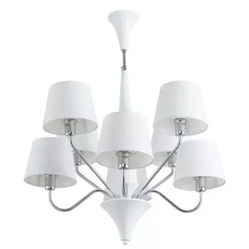 Люстра Arte lamp Gracia A1528LM-8WH