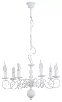 Люстра Arte lamp Isabel A1129LM-7WH