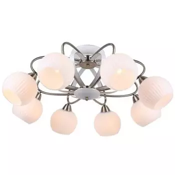 Люстра потолочная Arte lamp Ellisse A6342PL-8WG