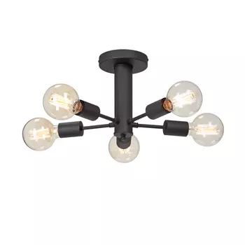 Люстра Vitaluce V3953-1/5PL, 5xE27 макс. 40Вт
