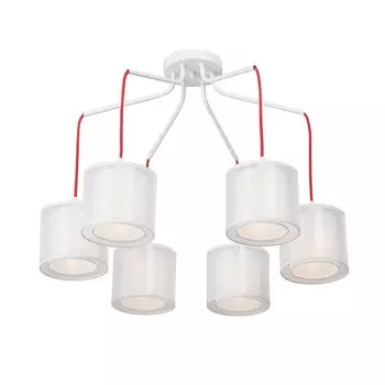 Люстра Vitaluce V4542-0/6PL, 6хЕ14 макс. 40Вт