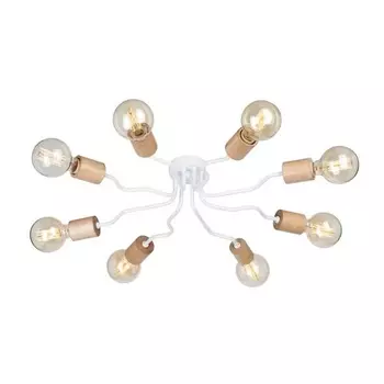 Люстра Vitaluce V4559-0/8PL, 8хE27 макс. 60Вт ''К''