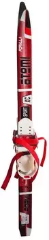 Лыжный комплект для детей Atemi Formula STEP red, рост, 90, крепление "комби", без лыжных палок (СПЕЦПРЕДЛОЖЕНИЕ)