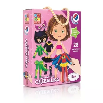 Магнитная игра VLADI TOYS VT3702-04 Одевашка Ева