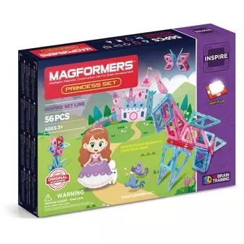 Магнитный конструктор MAGFORMERS 704003 Princess Set