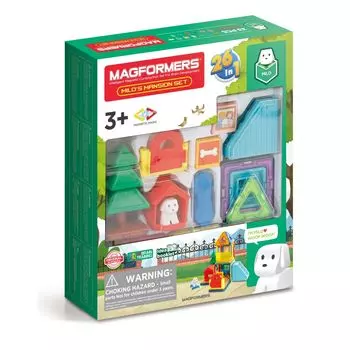 Магнитный конструктор MAGFORMERS 705011 Milo's Mansion Set
